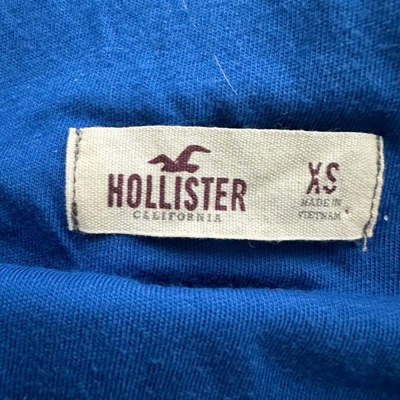 Hollister Blue Floral Mini Skirt - Picture 2 of 3